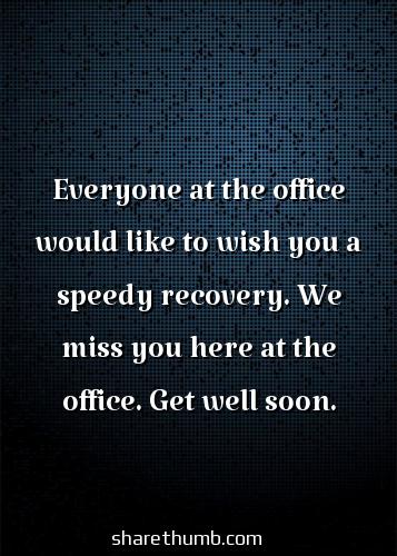 recovery good wishes